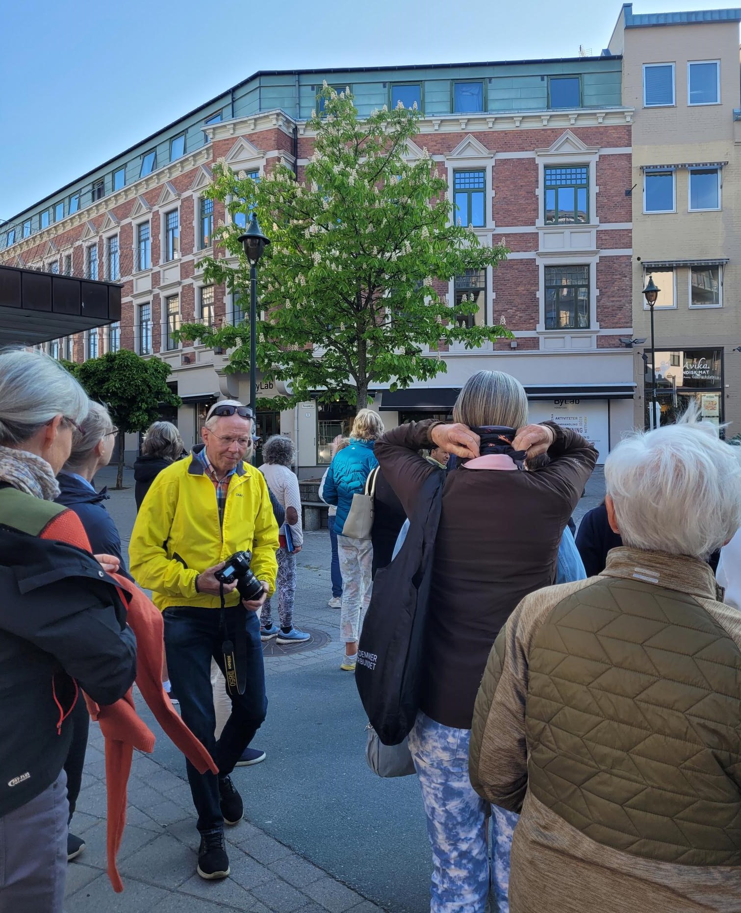 Den fine gården som ByLab holder hus i 