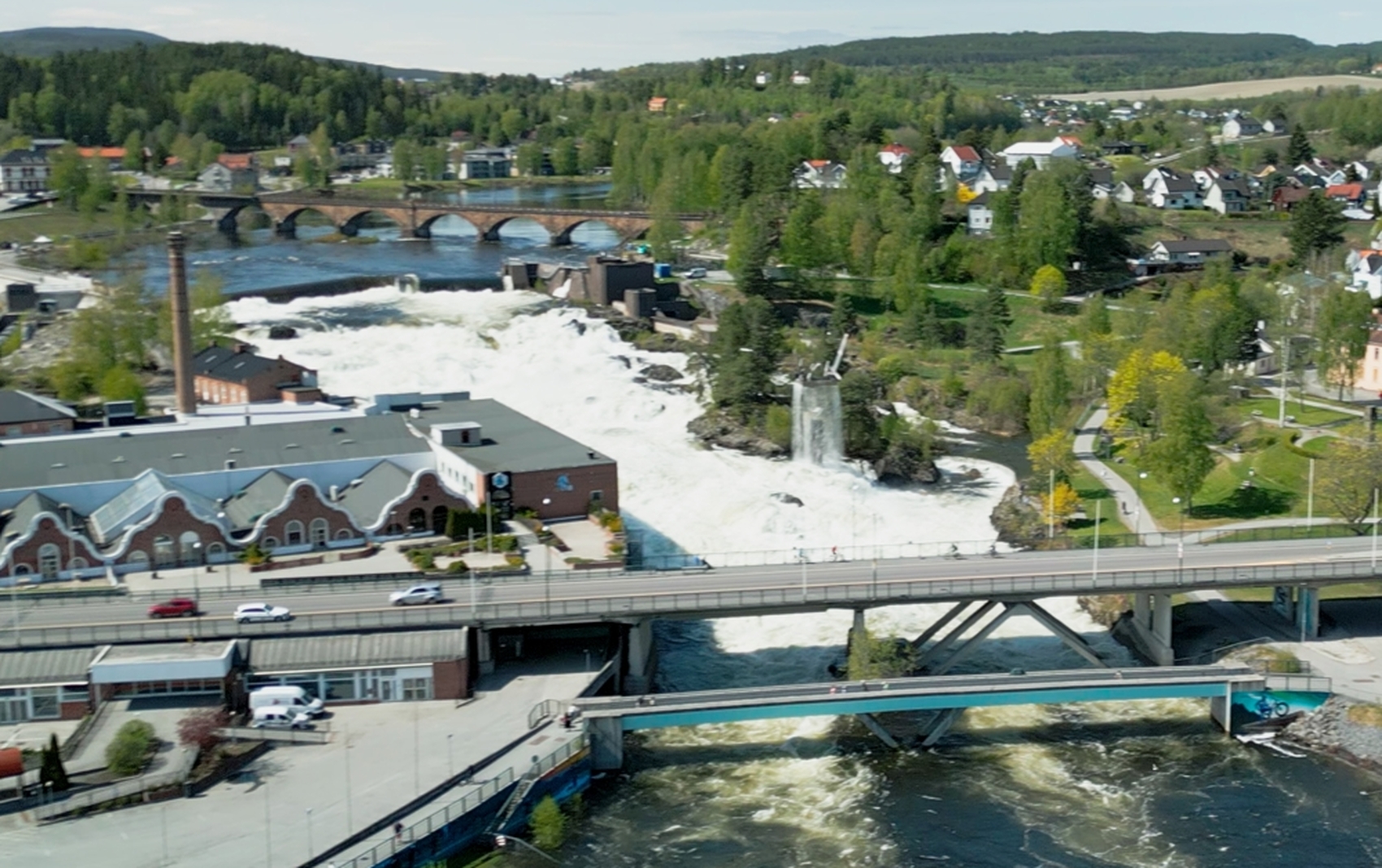 Hønefossen - en nasjonal og internasjonal attraksjon!