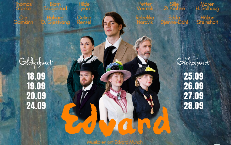 Urpremiere: Edvard Munch blir musikal på Gledeshuset