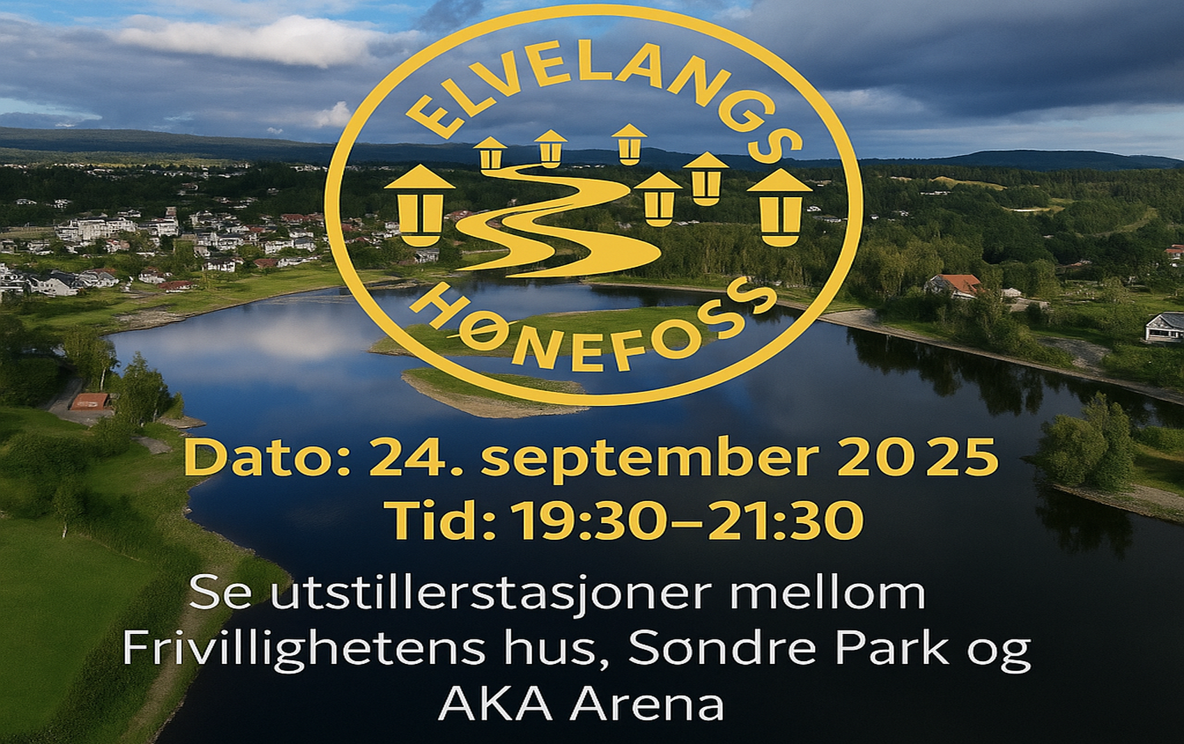 Elvelangs Hønefoss 2025 – Lys, kultur og fellesskap i hjertet av Ringerike