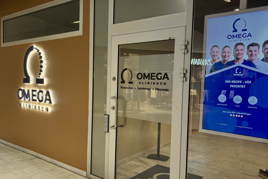 Omegaklinikken — tverrfaglig helseklinkk i Hønefoss, som tilbyr tjenester innen kiropraktikk, fysioterapi, osteopati og massasje. 